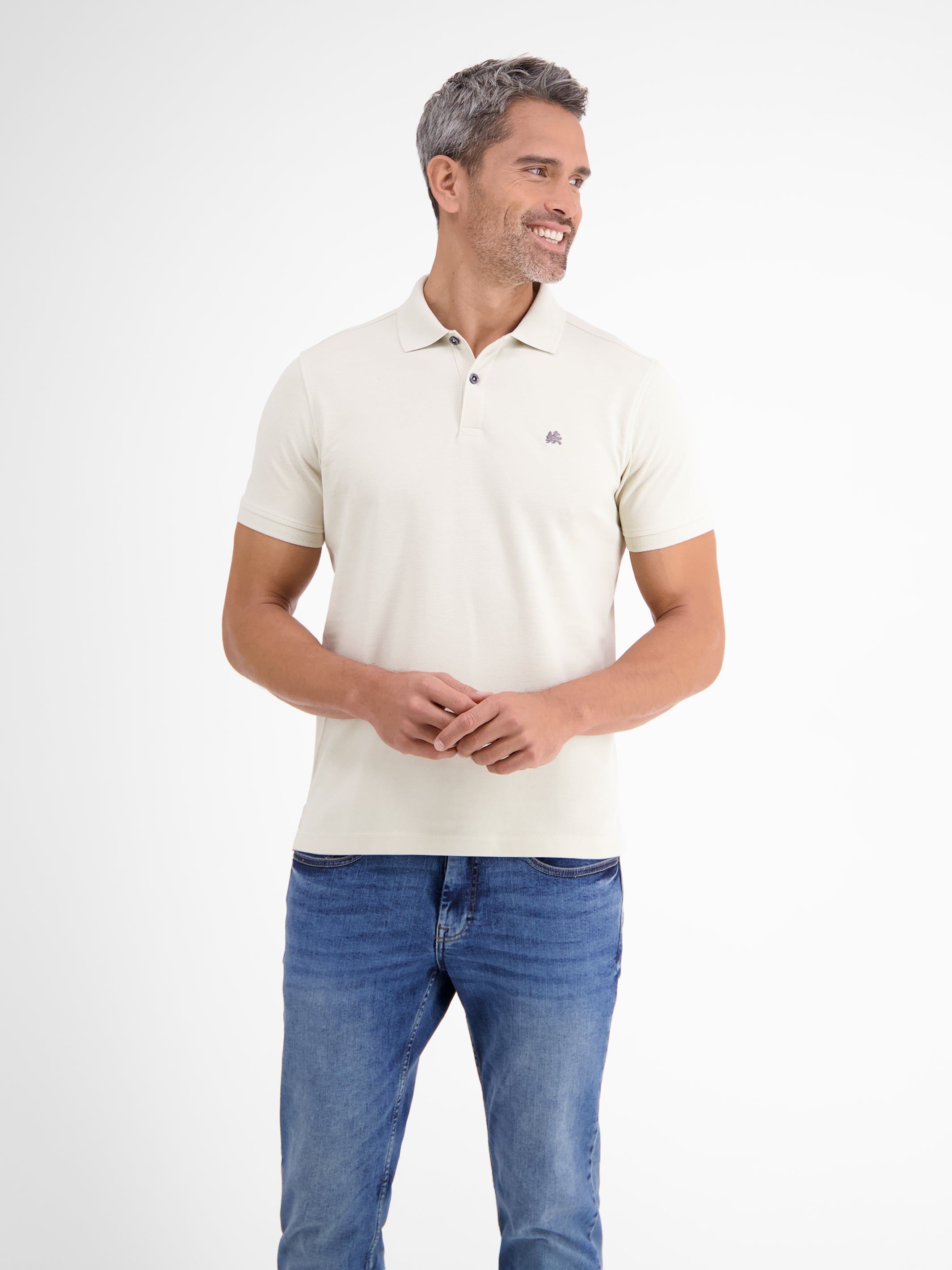 Piqué-Poloshirt in hochwertiger BCI-zertifiziert – Baumwollqualität, LERROS SHOP