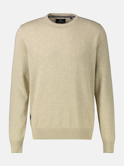 Crewneck knit sweater