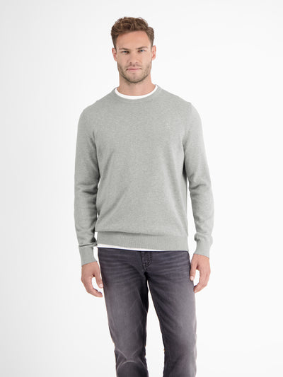 Crewneck knit sweater