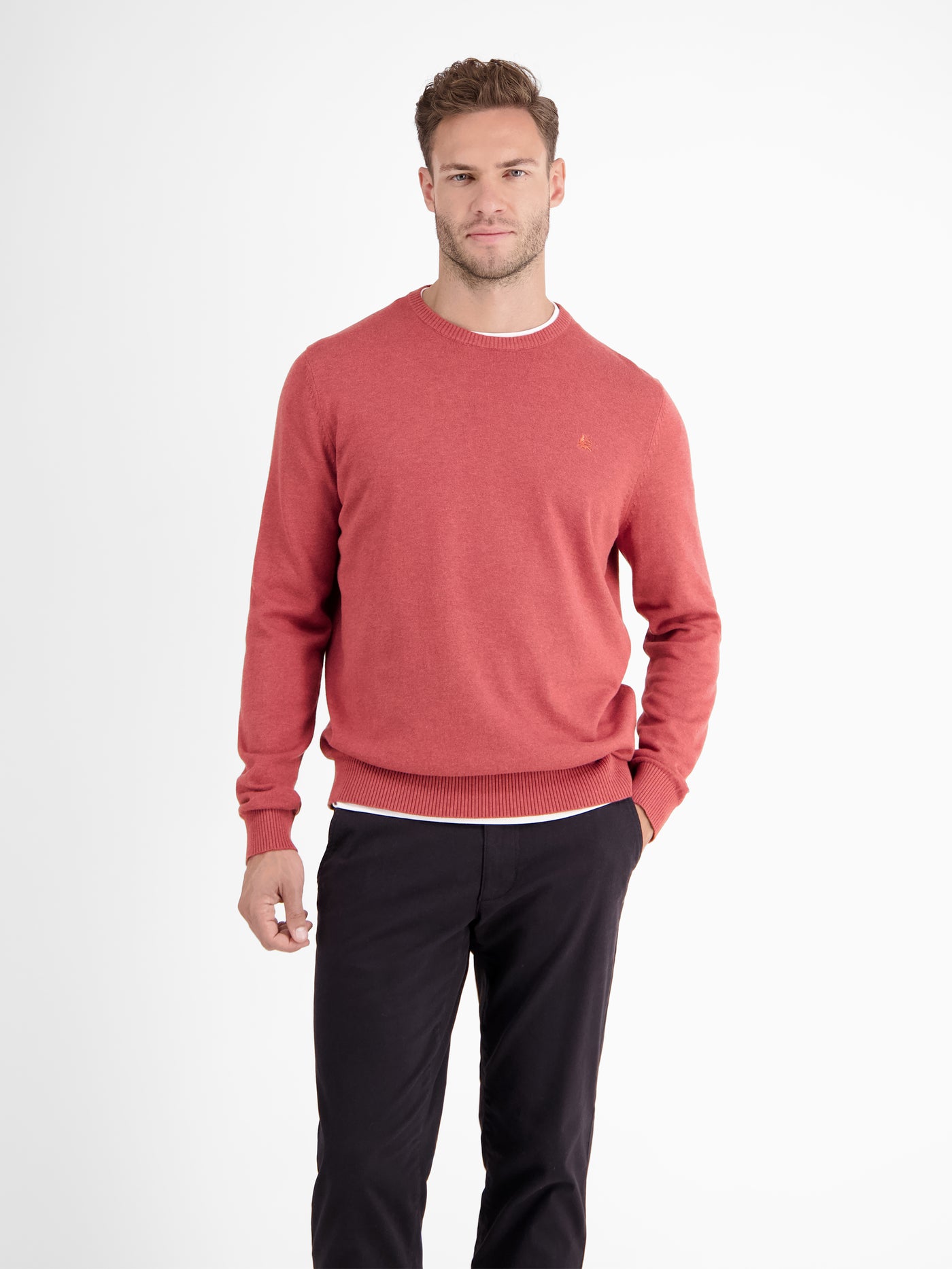 Crewneck knit sweater