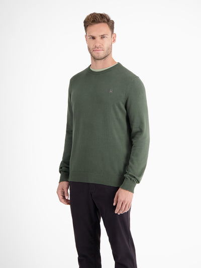 Crewneck knit sweater