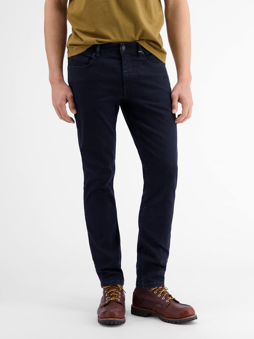 Lerros 5-Pocket Stretch-Denim CRIMSON in SLIM FIT