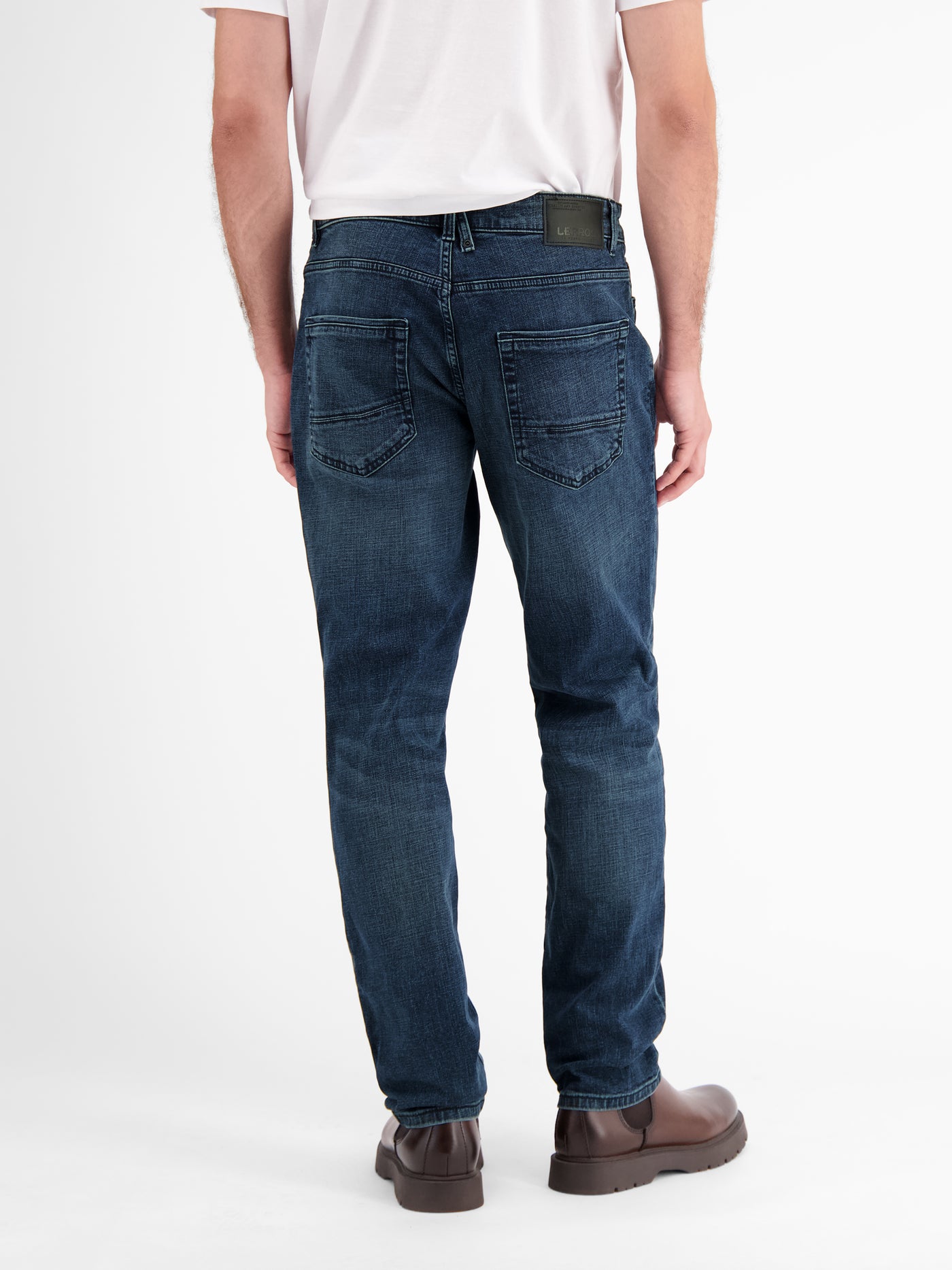 BAXTER Herrenjeans, 5-Pocket-Style, RELAXED FIT, Gerader Beinverlauf