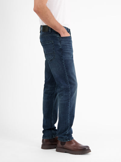 BAXTER Herrenjeans, 5-Pocket-Style, RELAXED FIT, Gerader Beinverlauf