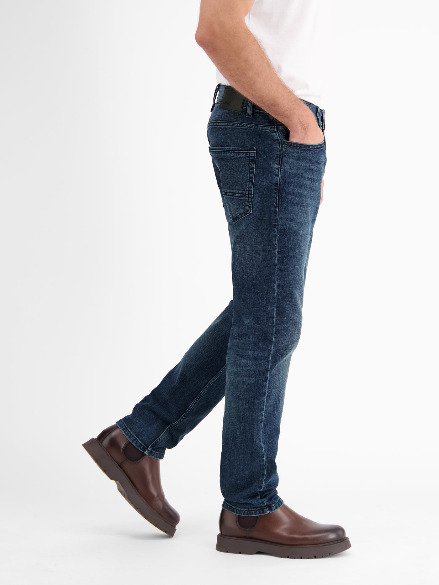 BAXTER Herrenjeans, 5-Pocket-Style, RELAXED FIT, Gerader Beinverlauf