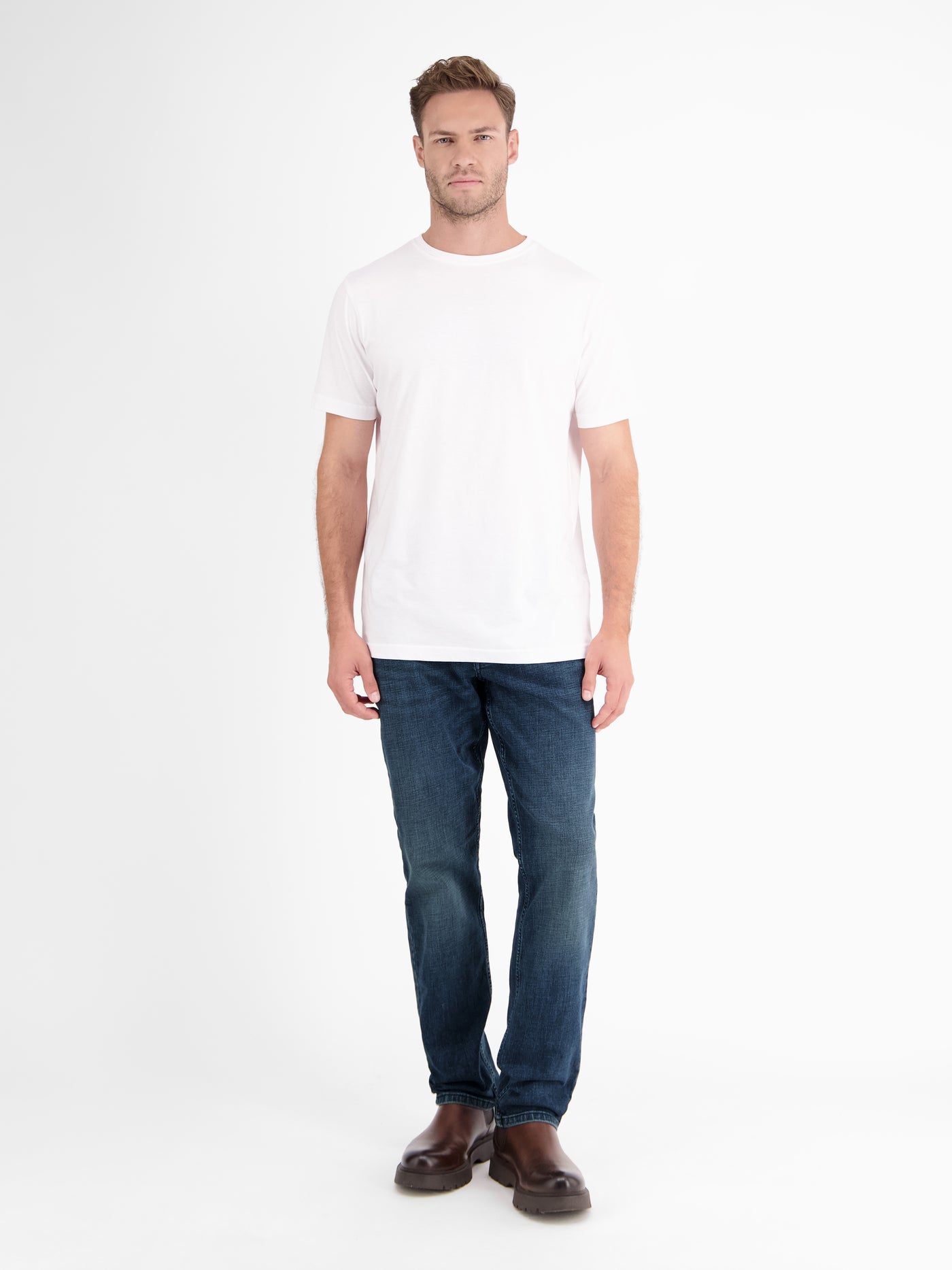 BAXTER Herrenjeans, 5-Pocket-Style, RELAXED FIT, Gerader Beinverlauf