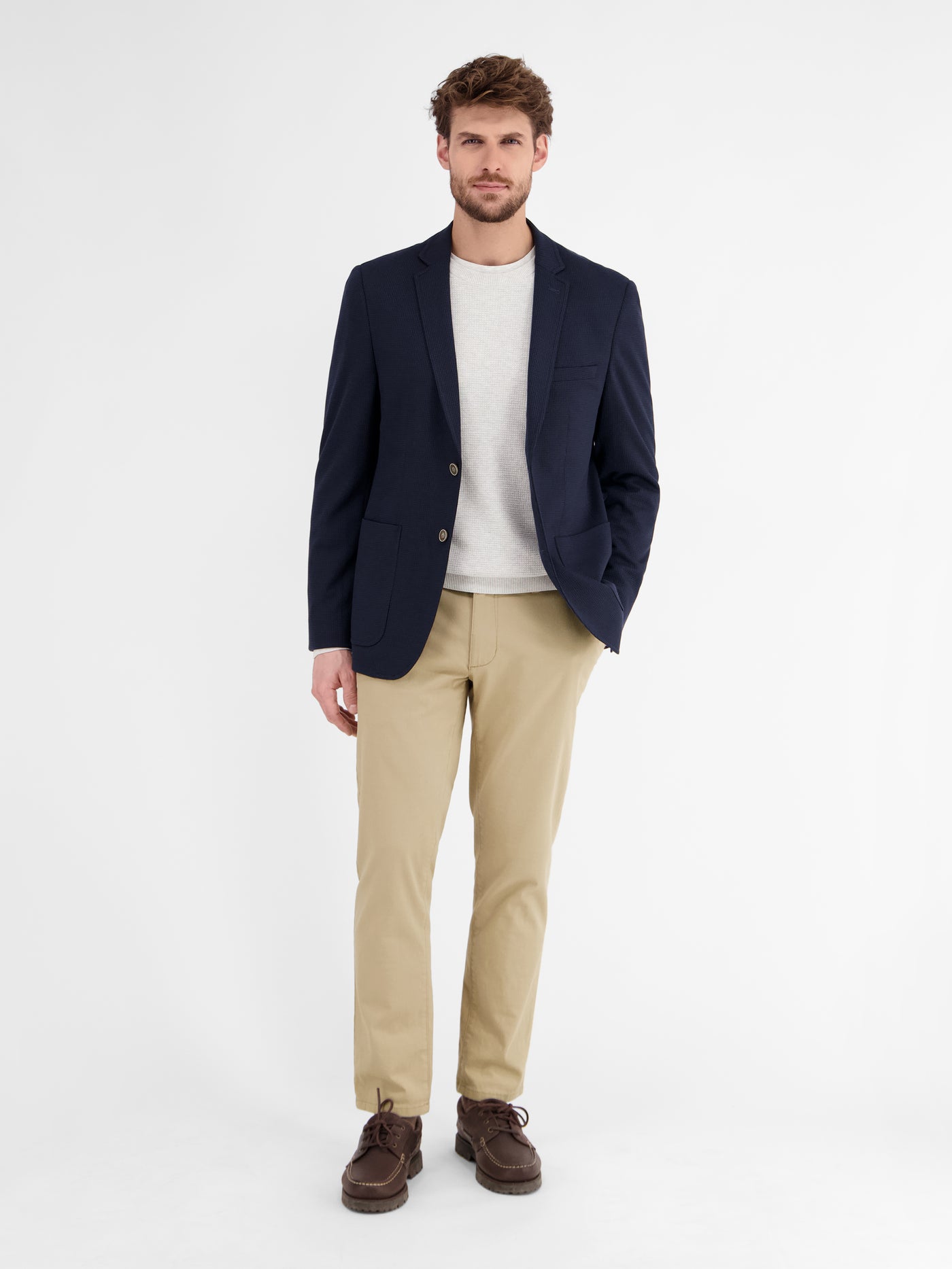 Chino mit Stretchanteil, Comfort Fit