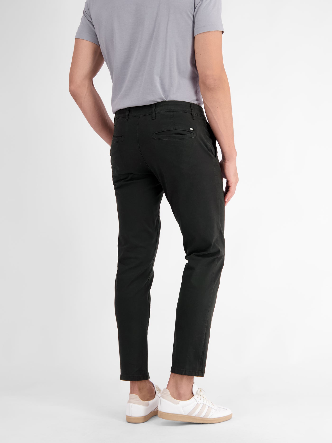 CRESTON chino met stretch, comfortabele pasvorm