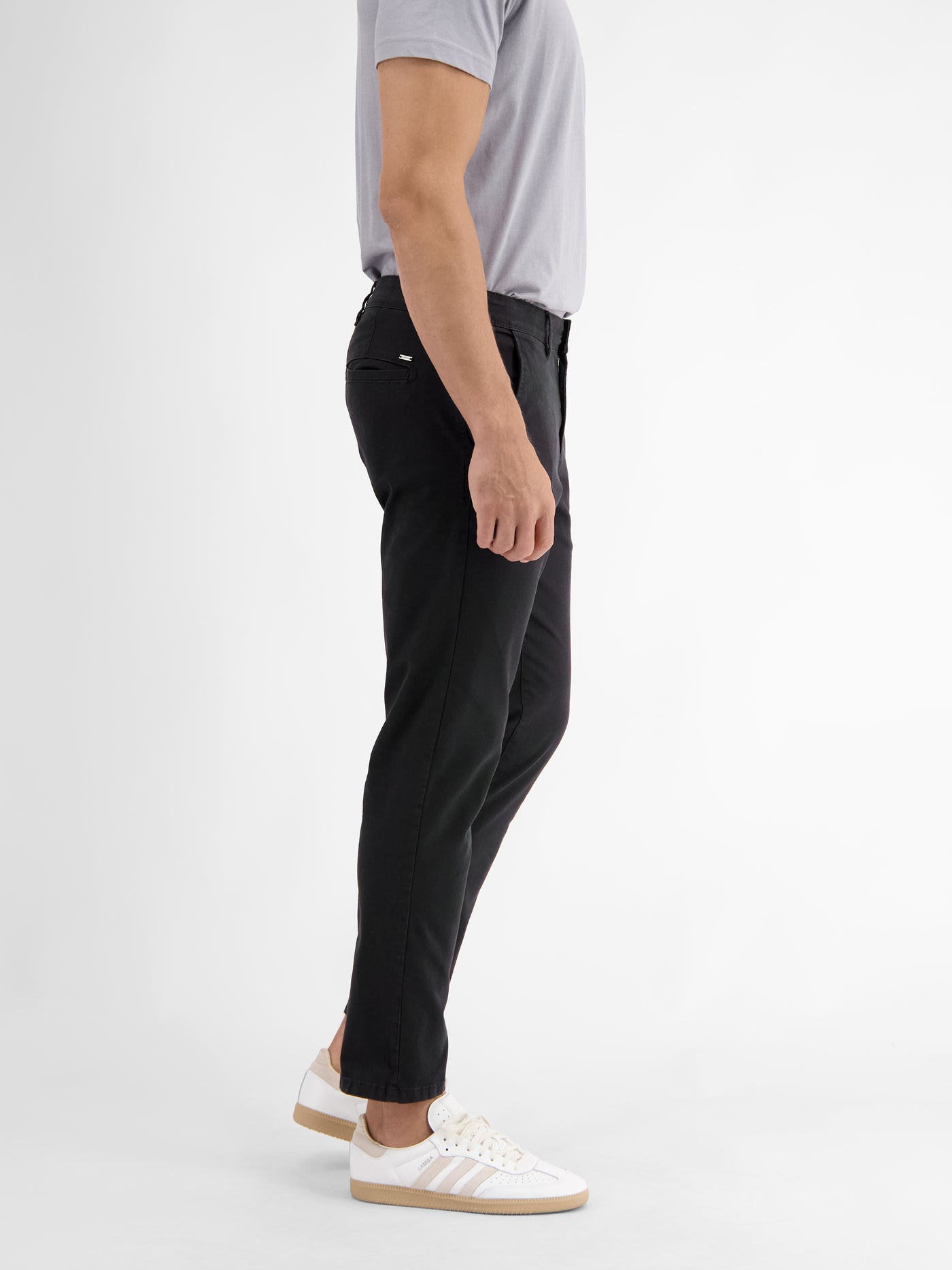 CRESTON chino met stretch, comfortabele pasvorm