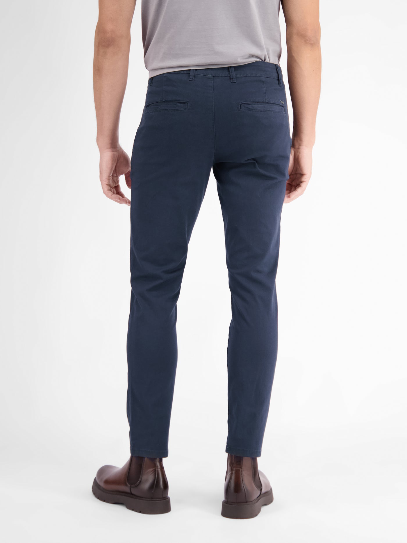 CRESTON chino met stretch, comfortabele pasvorm