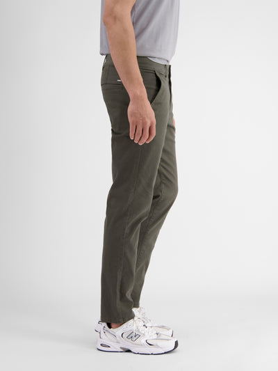 CRESTON chino met stretch, comfortabele pasvorm