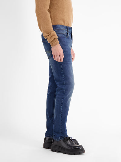 BAXTER 5-Pocket-Denim, RELAXED FIT, unifarben