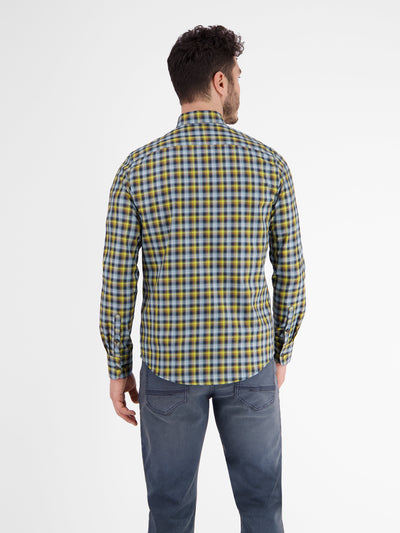 Check shirt in twill quality