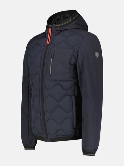 Softshell hybrid blouson