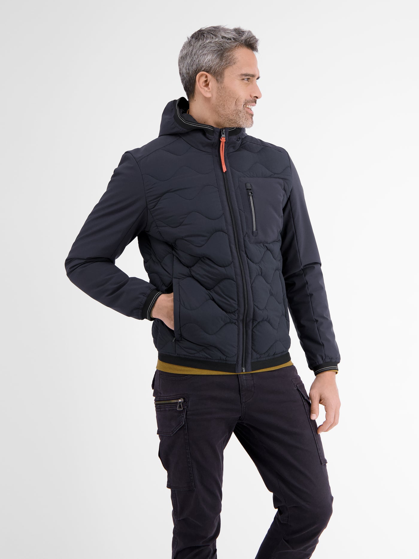 Softshell hybrid blouson