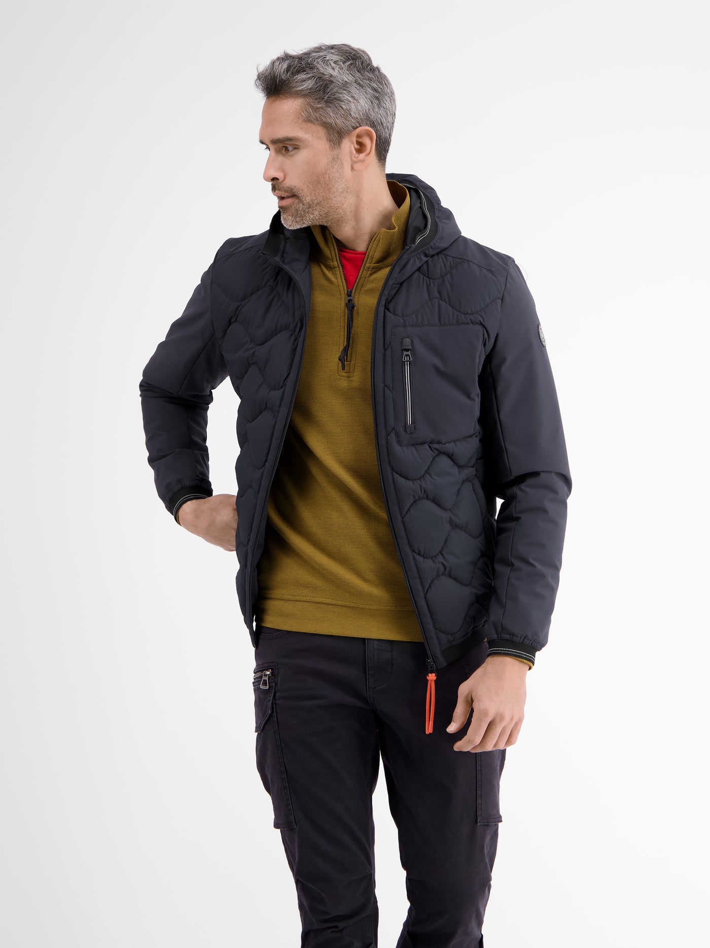 Softshell hybrid blouson