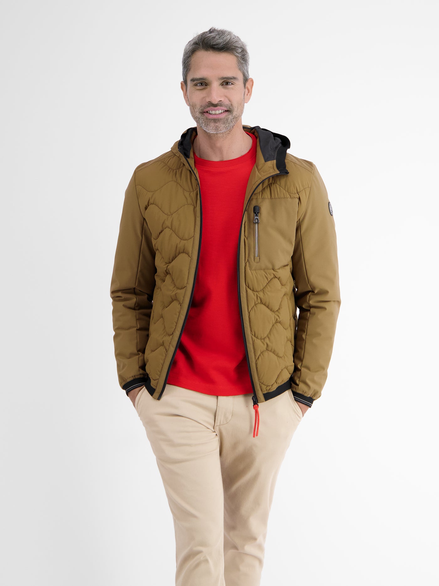 Softshell hybrid blouson