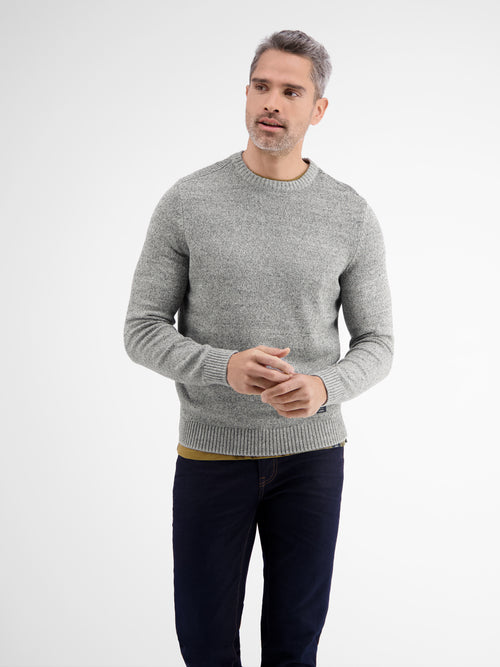 Lerros Flachstrickpullover in lebendiger Strickoptik