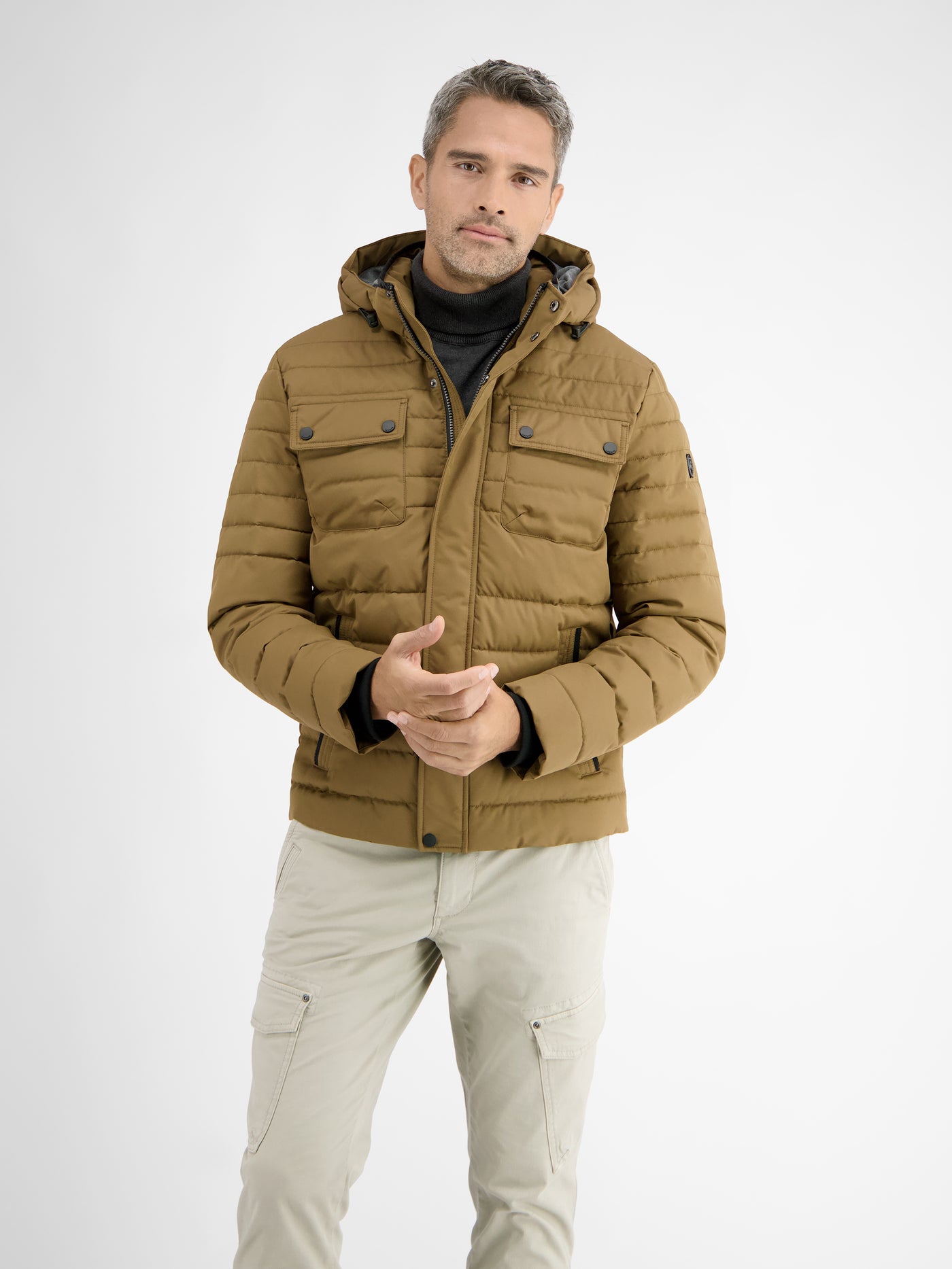 detachable with LERROS – jacket hood SHOP Quilted