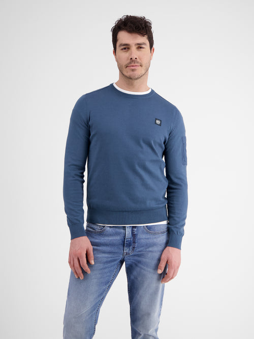 Lerros Rundhals Strickpullover