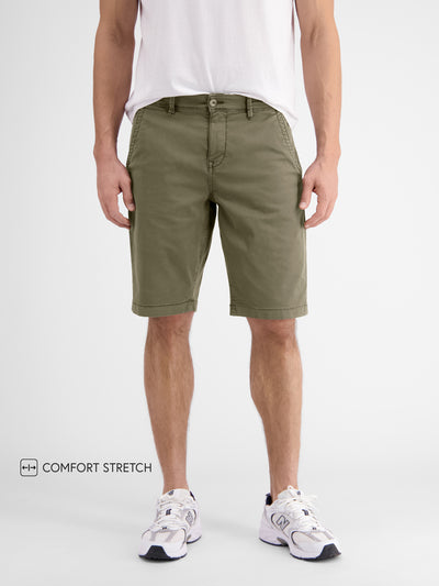 Stretch chino Bermuda