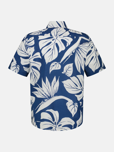 Shirt met korte mouwen in Hawaiiaanse stijl