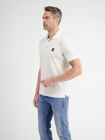 Herenpoloshirt met stretchgehalte, effen kleur