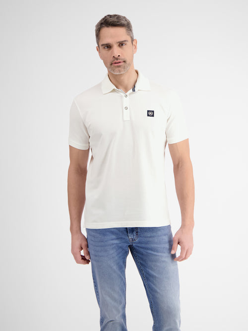 Lerros Herren Poloshirt mit Stretchanteil, unifarben