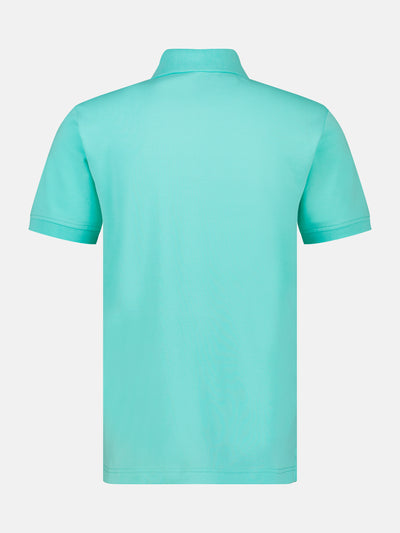 Herenpoloshirt met stretchgehalte, effen kleur