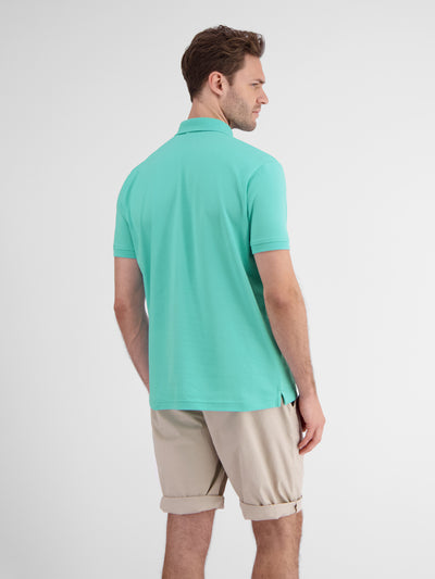 Herenpoloshirt met stretchgehalte, effen kleur