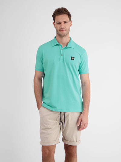 Herren Poloshirt mit Stretchanteil, unifarben