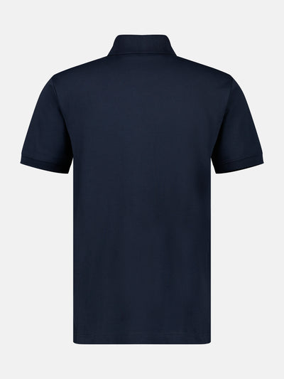 Herenpoloshirt met stretchgehalte, effen kleur