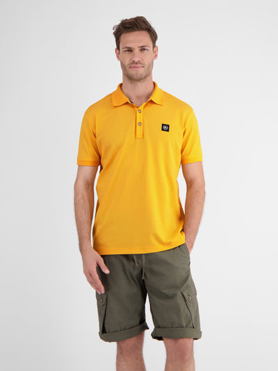 Herren Poloshirt mit Stretchanteil, unifarben