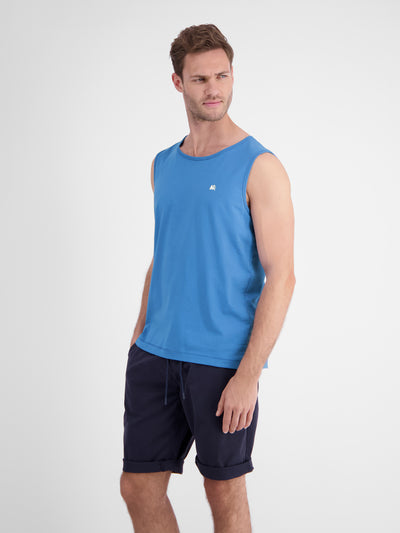 Unifarbenes Tanktop für Herren