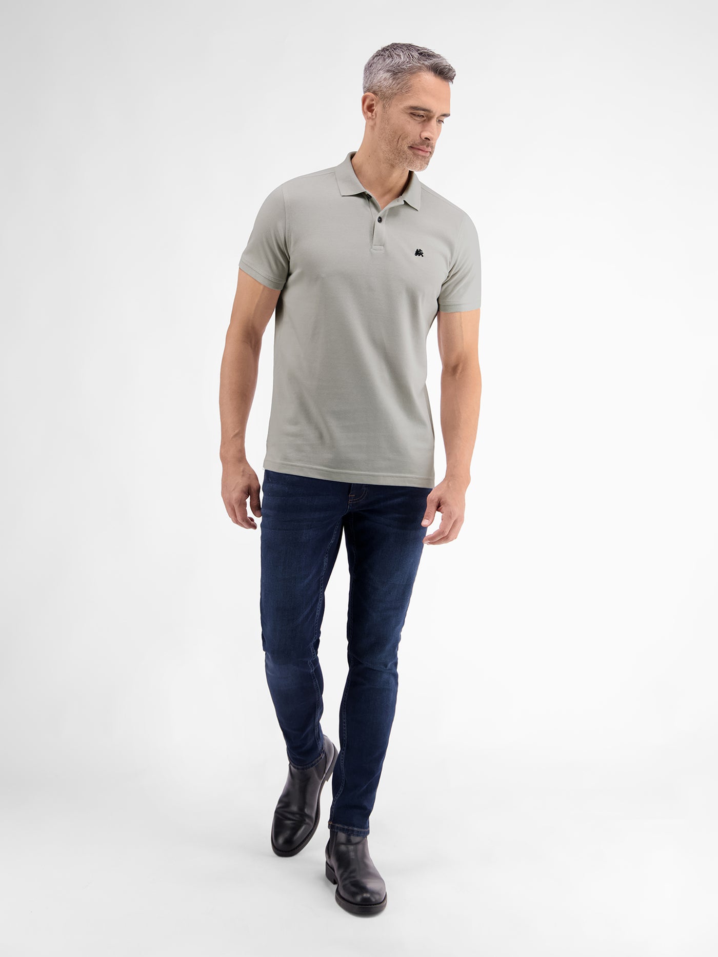 Basic Poloshirt für Herren, unifarben