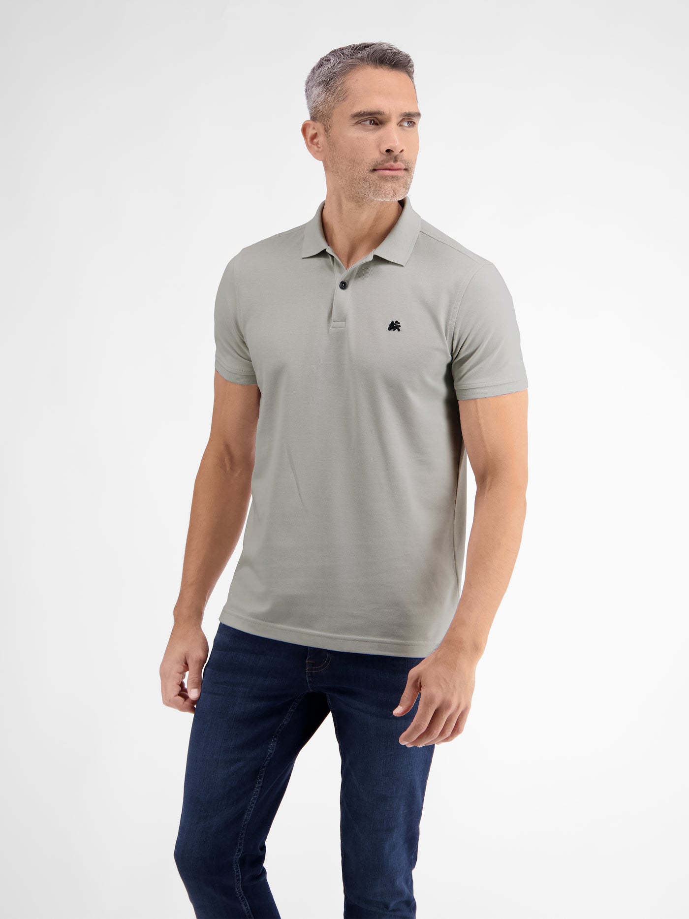 Basic Poloshirt für Herren, unifarben