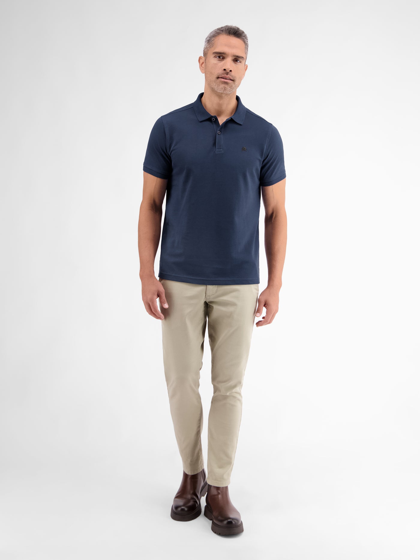 Basic Poloshirt für Herren, unifarben