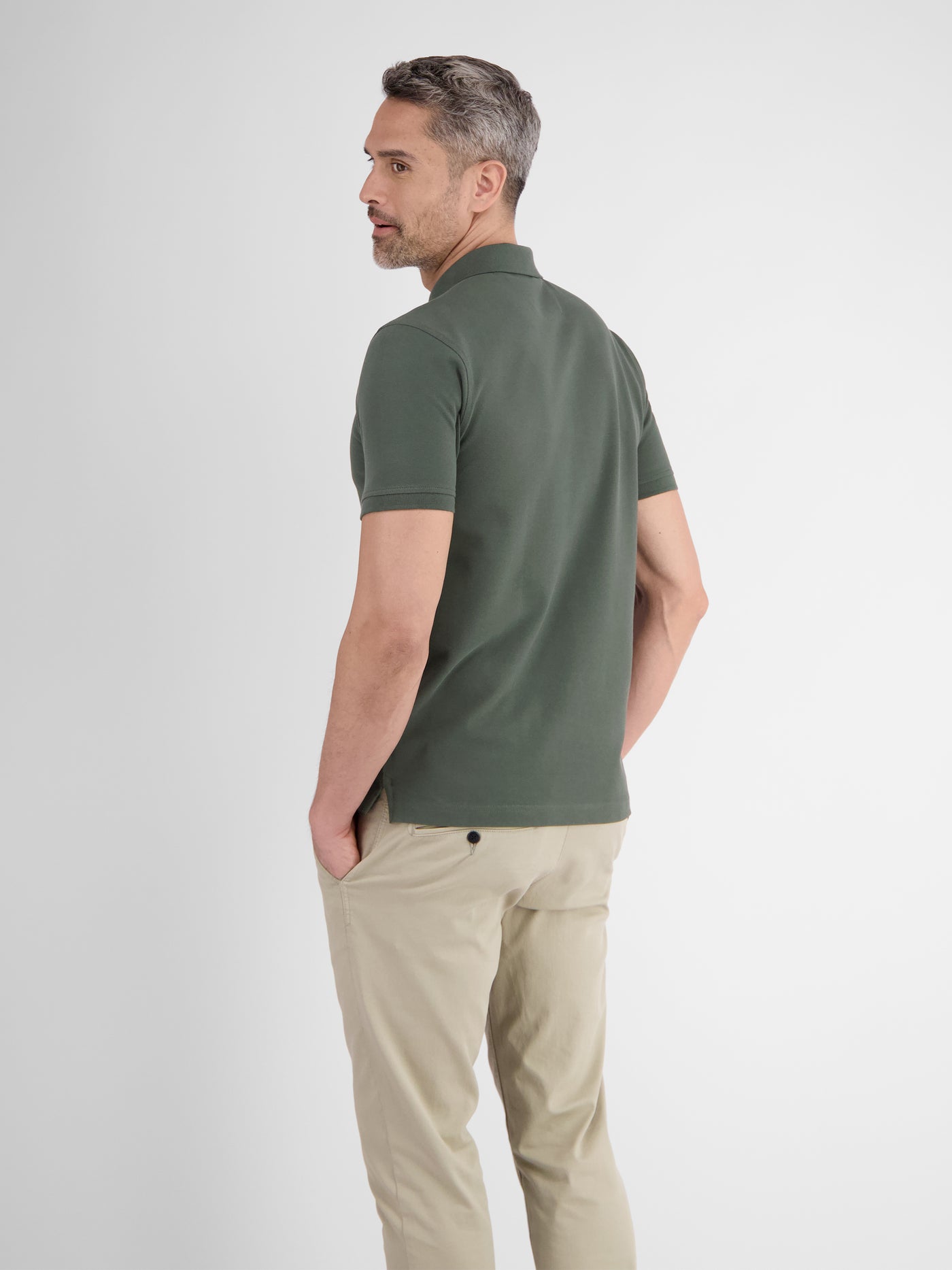 Basic Poloshirt für Herren, unifarben