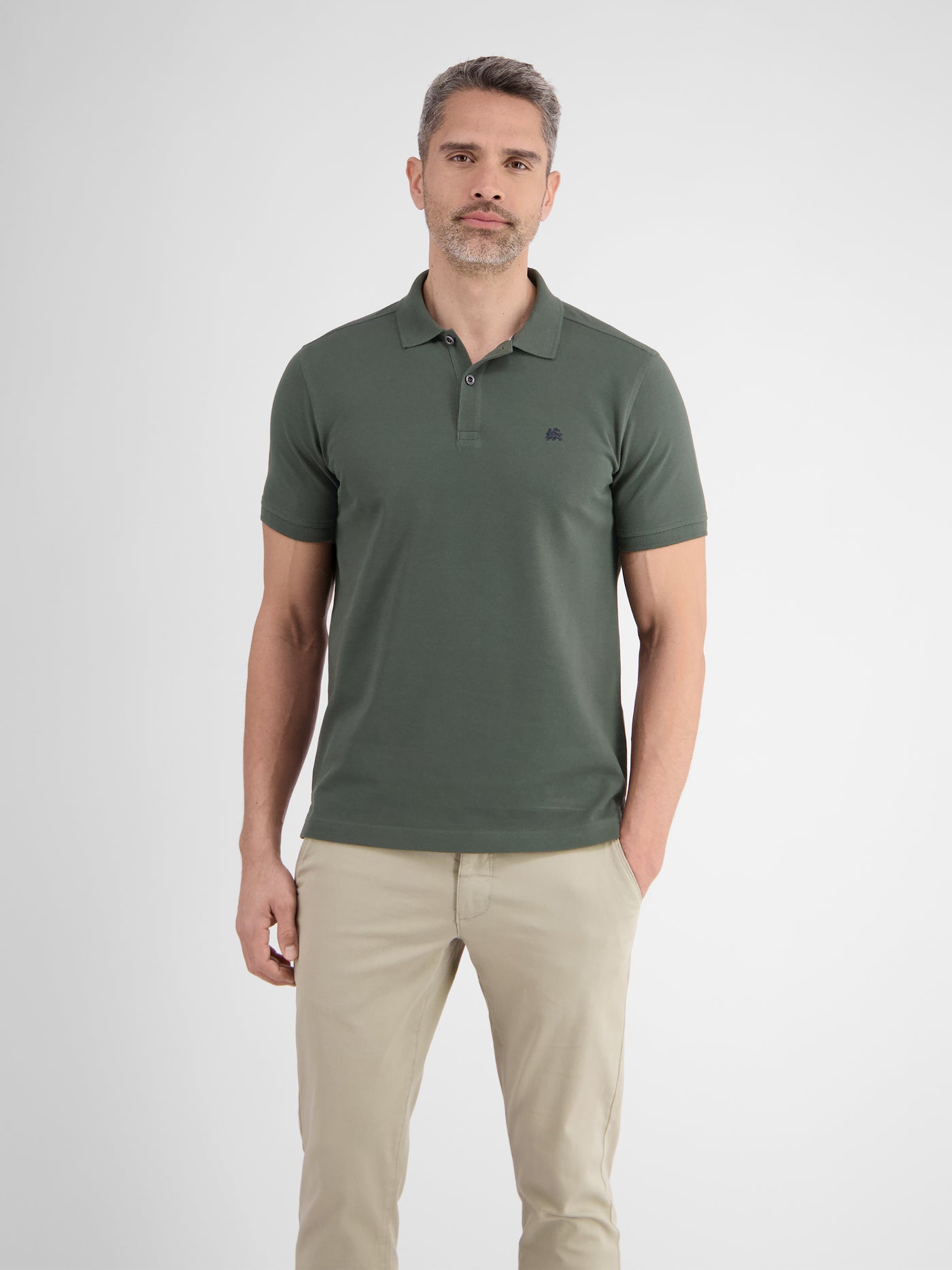 Basic Poloshirt für Herren, unifarben