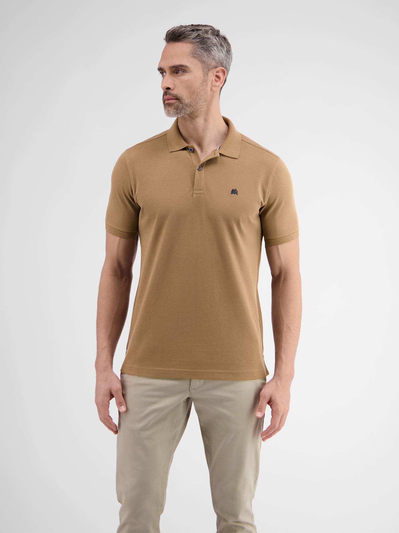 Basic Poloshirt für Herren, unifarben