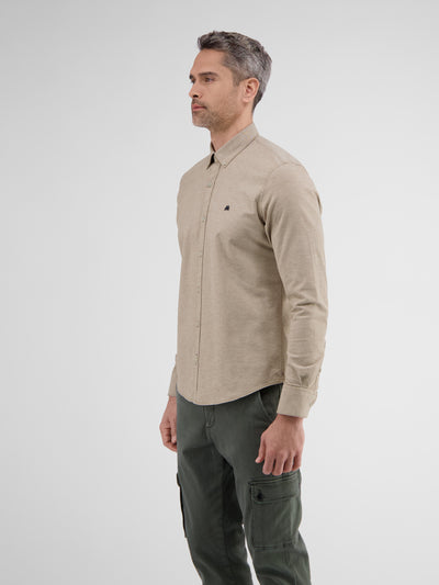 Oxfordhemd mit Stretchanteil und Button-down-Kragen