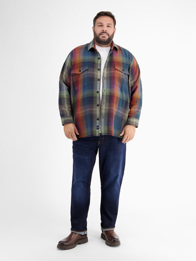 Overshirt in lumberjack look