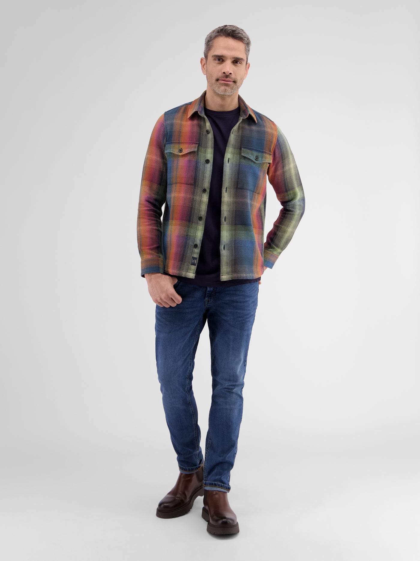 Herren Overshirt im Lumberjack-Style