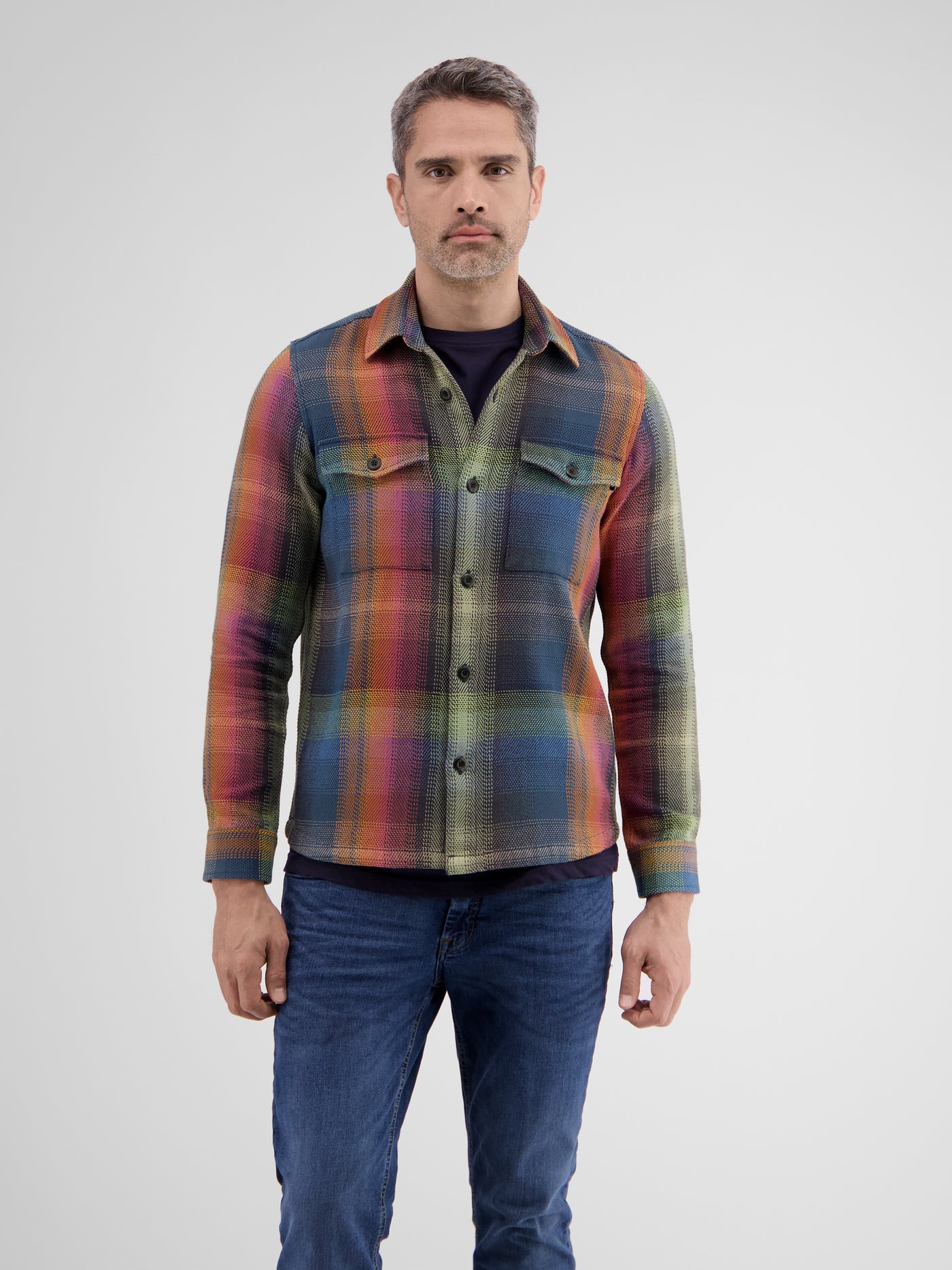 Herren Overshirt im Lumberjack-Style