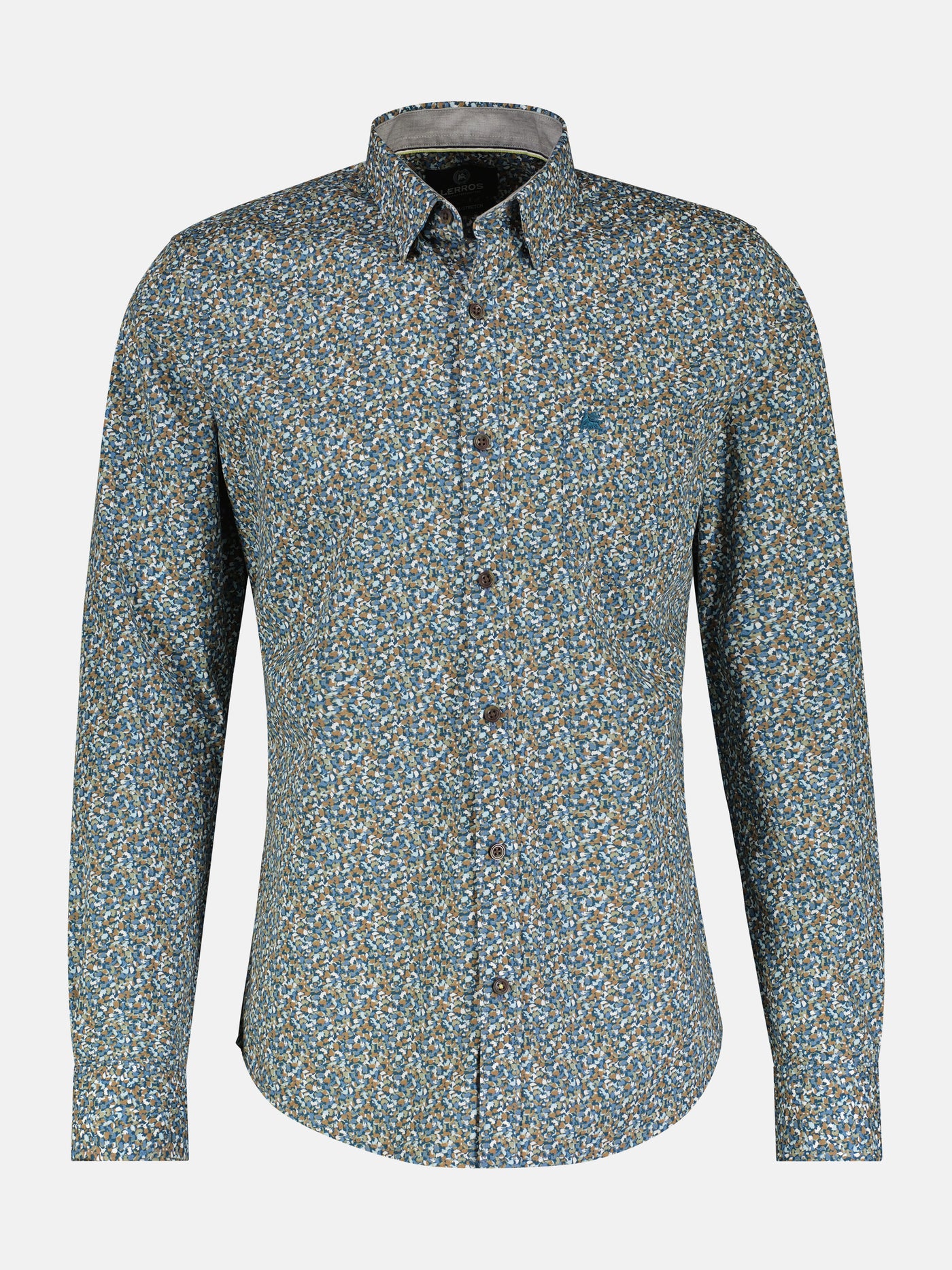 Long-sleeved shirt, fashionable print