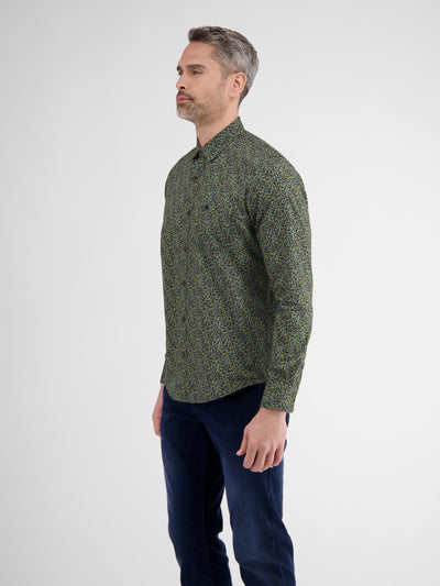 Long-sleeved shirt, fashionable print