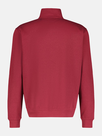 Sweatshirt met troyerkraag