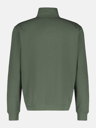 Sweatshirt met troyerkraag