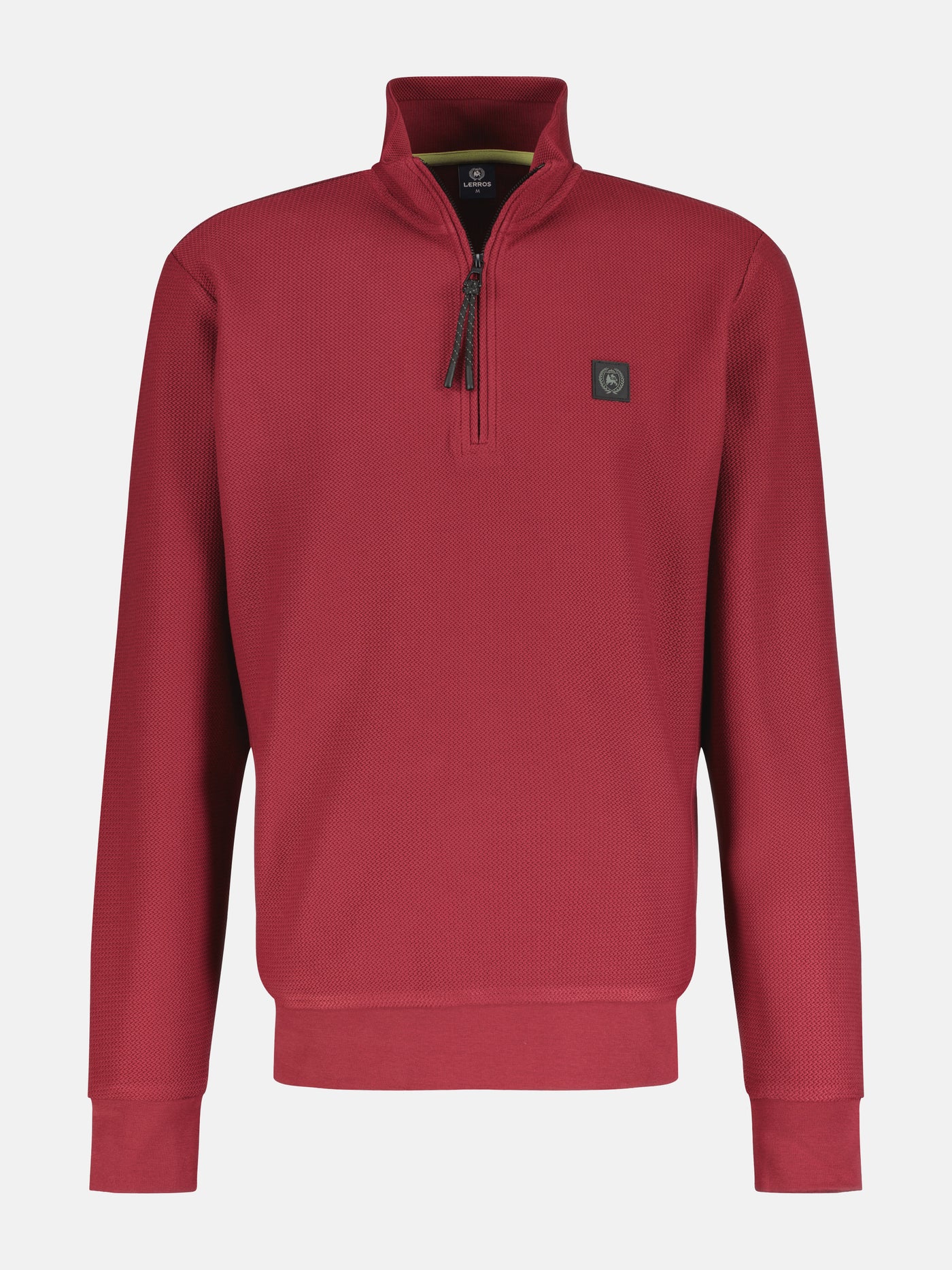 Troyer sweatshirt in structured quality