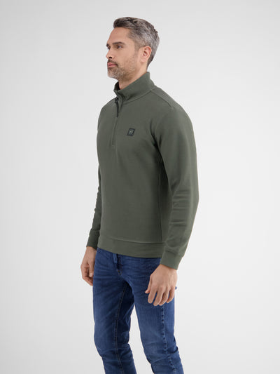 Troyer sweatshirt in structured quality